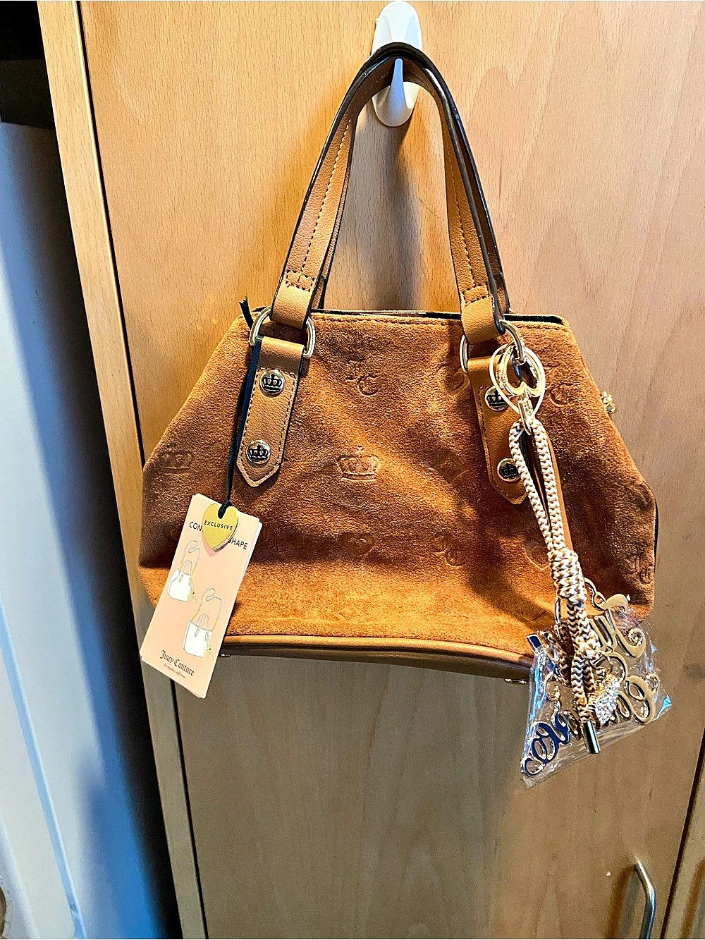 Juicy Couture Duchess Brown Tote NWT